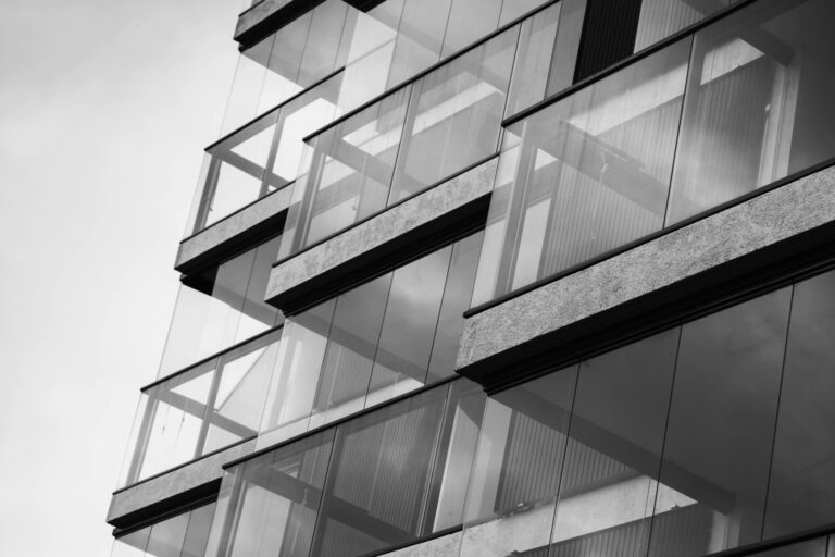 building where windows where treated with wavethru to improve indoor mobile signal